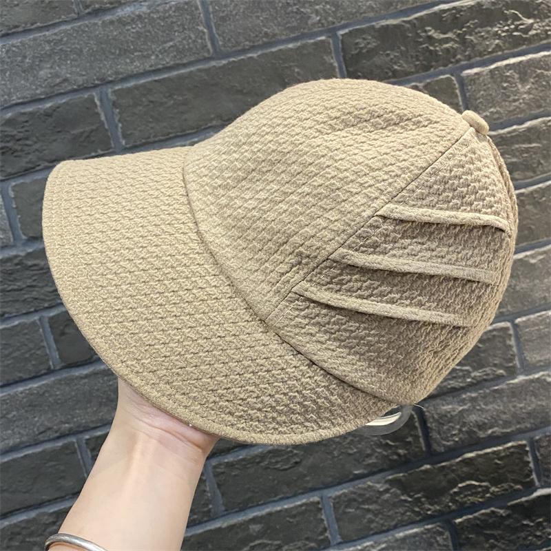 Spring and Autumn New Versatile Face Cap Women's Outdoor Travel Face Cover Sunscreen Hat Simple and Fashionable Bucket Hat