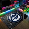 Tottenham Hotspur Design Crystal Velvet Carpet Cozy Non?Slip Printed Rug For Bedroom Living Room Entrance