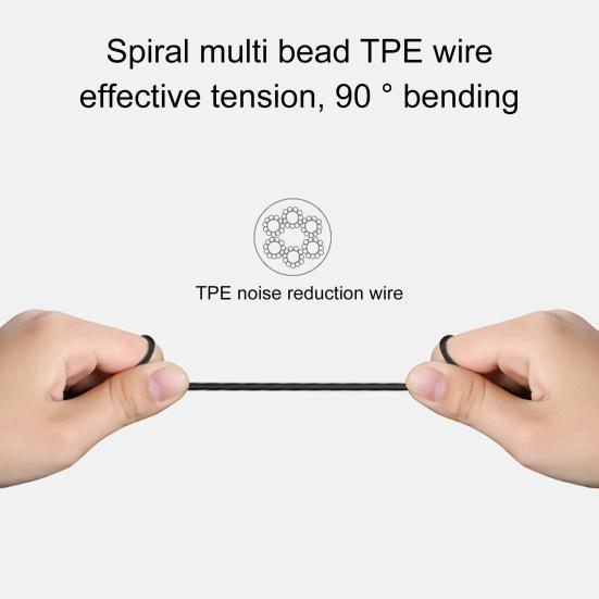 Gaming Earphone with Microphone Wire Control 3.5mm Jack In-ear Earphones E-sports Game Earphone for Mobile Phone