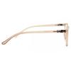 Full Rim Square Transparent Light Brown Smartbuy Collection Deua 218262 C3 Fashion Unisex Eyeglasses