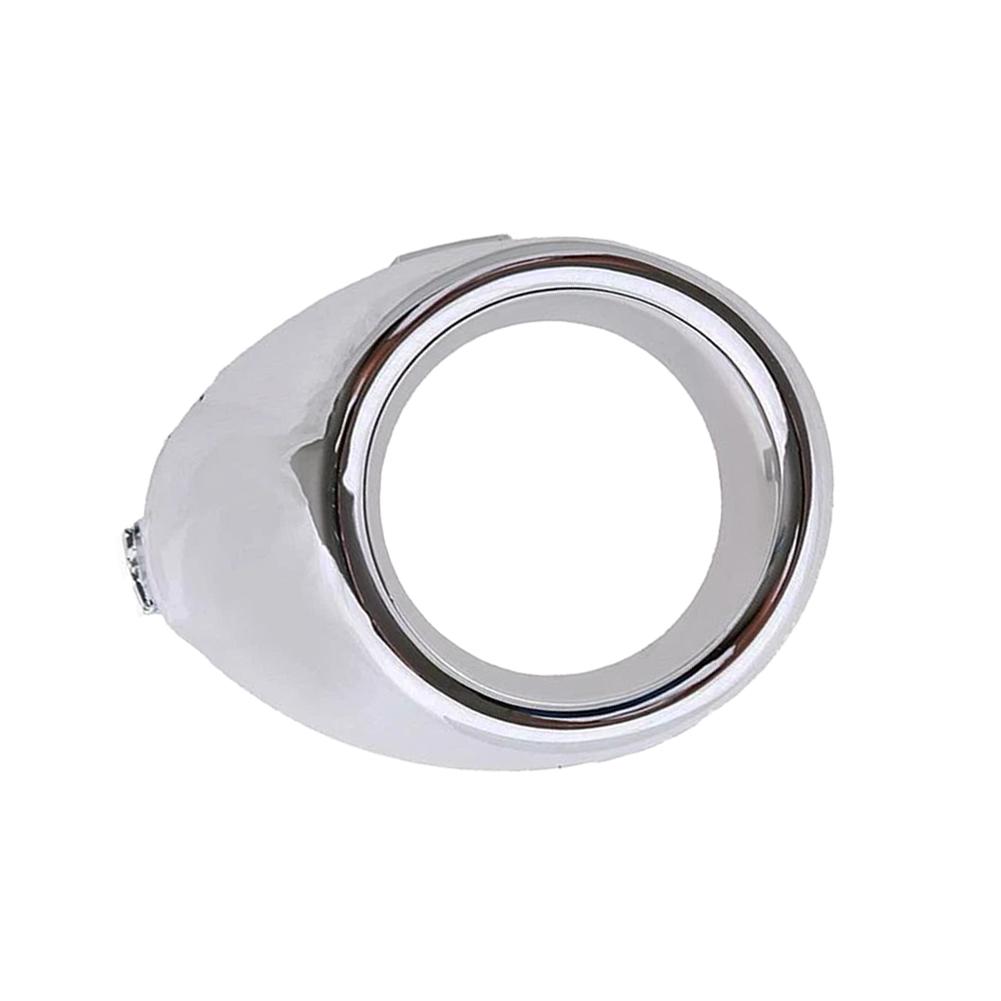 Front Left Bezel Fog Lamp Bezel For Daily Driving Use Direct Replacement Part Chrome Finish Design Easy Installation Process