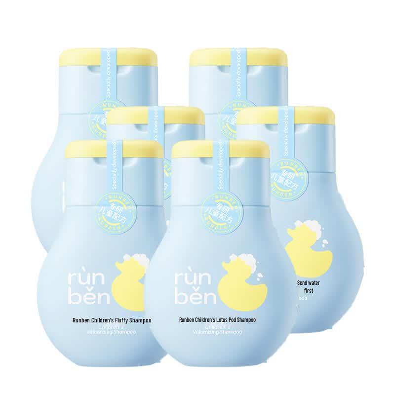 Runben Kids Travel Fluffy Shampoo 6-Pack