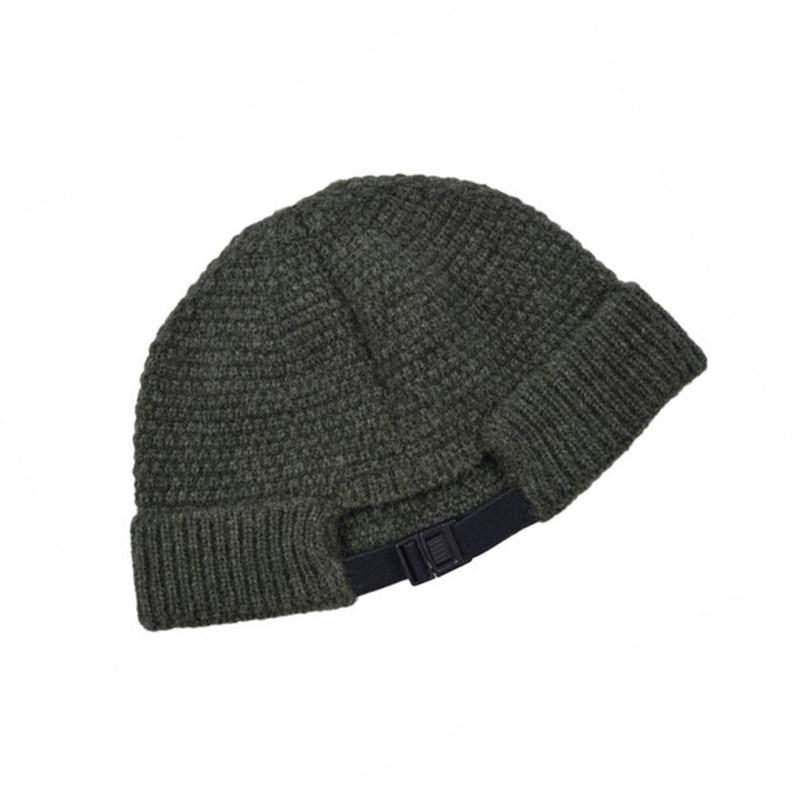 1PC Berretto da Teschio Caldo Berretto Invernale Cappellino da Baseball Hip Hop Fibra Acrilica Uomo Cappello Lavorato a Maglia Autunno Outdoor Berretto Piegato Morbido