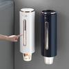 Wall-Mounted No-Drill Paper Cup Dispenser and Holder 
