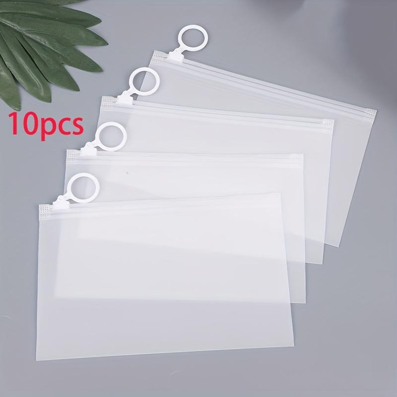 10pcs Travel Storage Bags Multifunctional Storage Cosmetic Bags Travel Toiletry Bags Zipper Pouch for Sorting Clothes Organizers