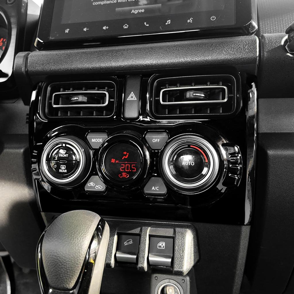 AIRSPEED Suzuki Jimny JB64 JB74 JC74 Dedicated Accessory Interior Parts Interior Protective Cover Automatic Central Air Vent Panel Cover Central