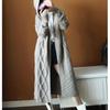Autumn Winter Loose Knitted Women Hooded Long Sweater Coats Casual Korean Fashion Solid Color Elegant Jacket Twist Thick Cardigan Sweaters Clothing