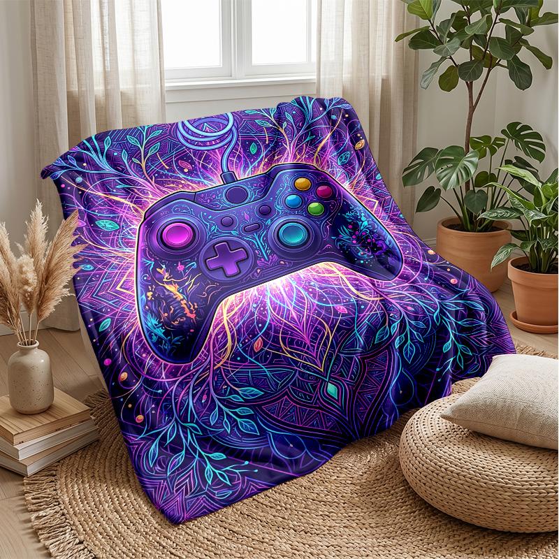 Pro Gamer Gear Theme blanket Lightweight Warm Flannel Blanket Decorative Throw Blanket for Home Decoration