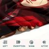 Itachi Uchiha Pattern Flannel Blanket, High Quality Comfortable for All Seasons, Home Decor, Warmth and Comfort, Perfect for Gifts.