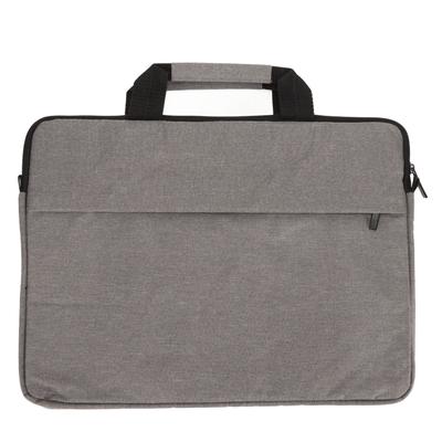 Bolso para Portátil 15.6in Gran Capacidad Asa Portátil Material de Tela Impermeable Cierre de Cremallera Bolso de Mano para Portátil para Negocios