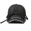 Fashion Hat Spring and Autumn American retro burr letter embroidery butterfly tied knot baseball cap niche Korean ins denim duck tongue