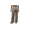 Jordan American Vintage Solid Color Loose Multi-Pocket Cargo Pants Women Pants Khaki DZ4437254