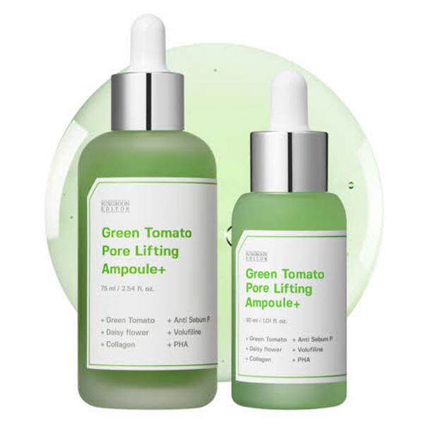 SUNGBOON EDITOR Green Tomato Hyaluronic Pore Minimizing Ampoule (Jumbo Size, 105ml) 105ml