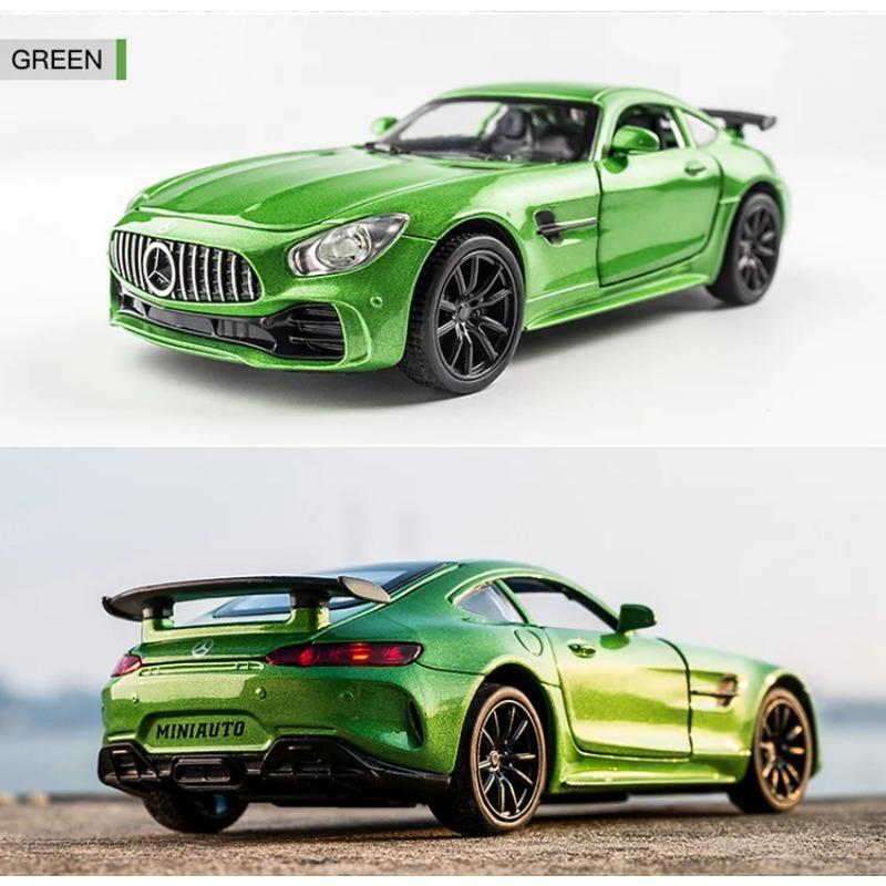 1/32 BENZ AMG GTR Car Model GT Metal Alloy Diecast Car Model Super Car Diecasts & Toy Vehicles Pull Back Car Toys for Children