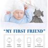 Elephant Baby Comforter Blanket Soft Appease Towel Baby Rattle Animals Toys Soothe Reassure Sleeping Towel Lathe HangingToddler
