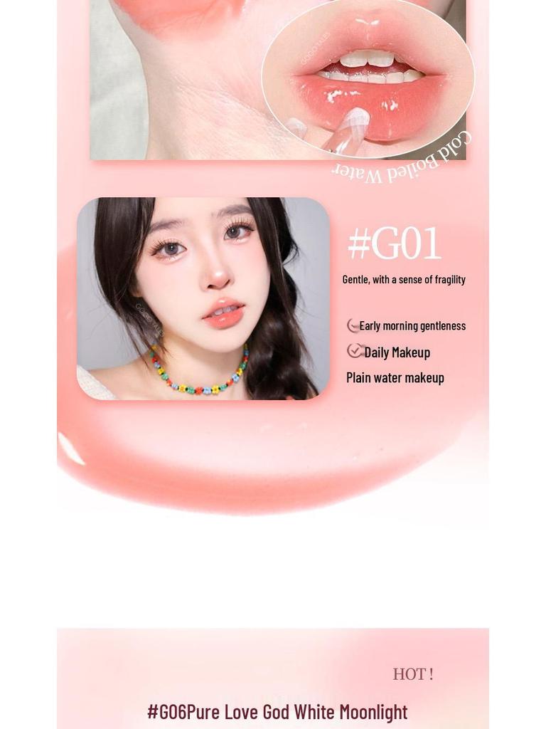 Gogotales Gogo Dance Moisturizing Lip Gloss - Reduces Lip Lines with Mirror Shine and Hydrating Essence