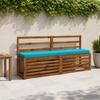 1 piece VUGHT bench cushion 100percent  polyester turquoise