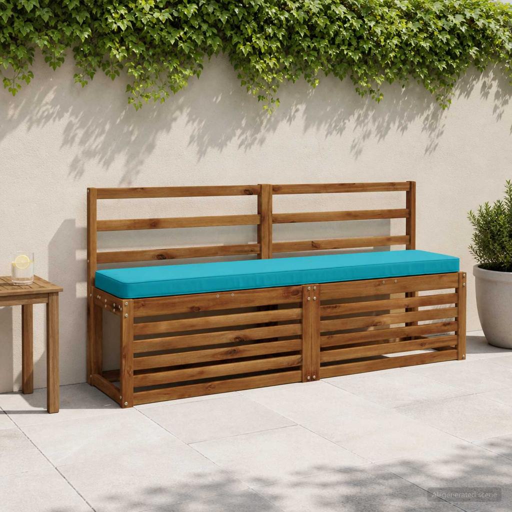 1 piece VUGHT bench cushion 100percent  polyester turquoise