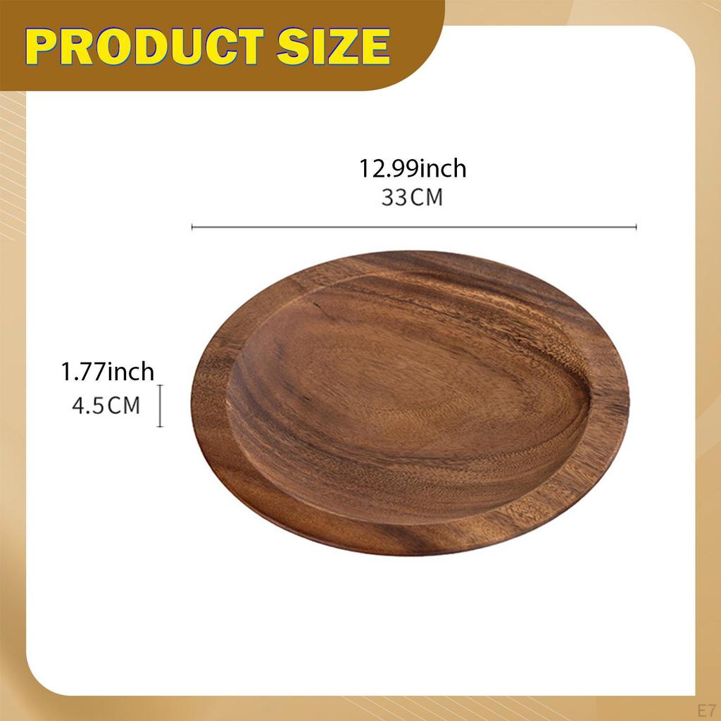 Style Decorative Wooden Salad Bowl for , Versatile Home Accessory