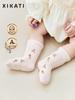 Xikati Winter Baby Socks: Mid-Calf, Thick, Class A Cotton for Toddlers 2025