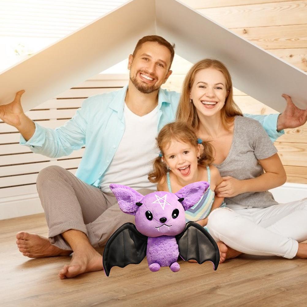 Niedliche Weiche Plüsch Fledermaus Puppe Cartoon Tier Spielzeug für Geburtstagsfeier Geschenk für Jungen Mädchen