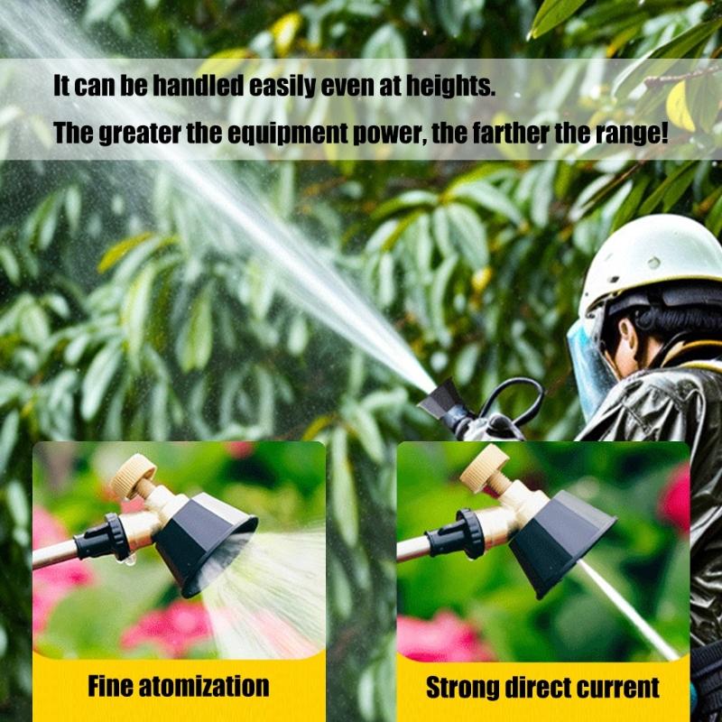 Set of 5pieces Sprayer Nozzle with Wear Resistance Metal for Long Distances and Ranges Agricultural Misting Use