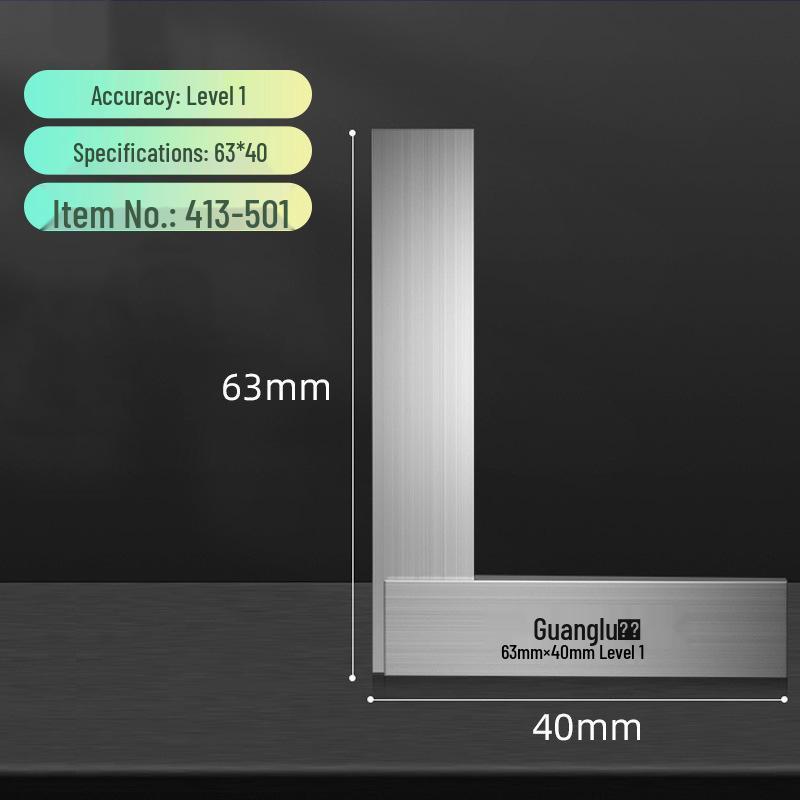 Guilin Guanglu High Precision 90-Degree L-Shaped Right Angle Ruler