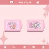 kawaii  magic box cinnamoroll kuromi eraser storage box kids cute student my melody cartoon children toys small gift pvc