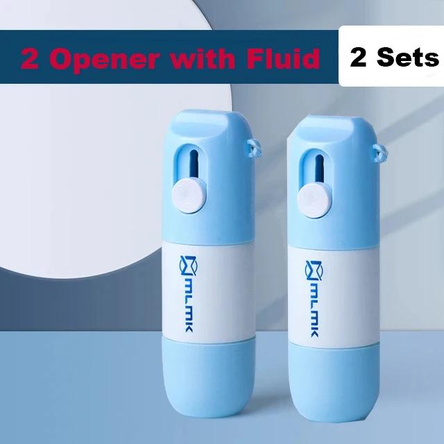 

Легкость для термобумаги Открывалка для почты Корректирующая жидкость 2 в 1 с ножом Защита от подглядывания Личная информация Ластик для защиты конфиденциальности