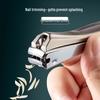 High-Quality Stainless Steel Nail Clippers & File Set - Angled Clipper with Large Opening