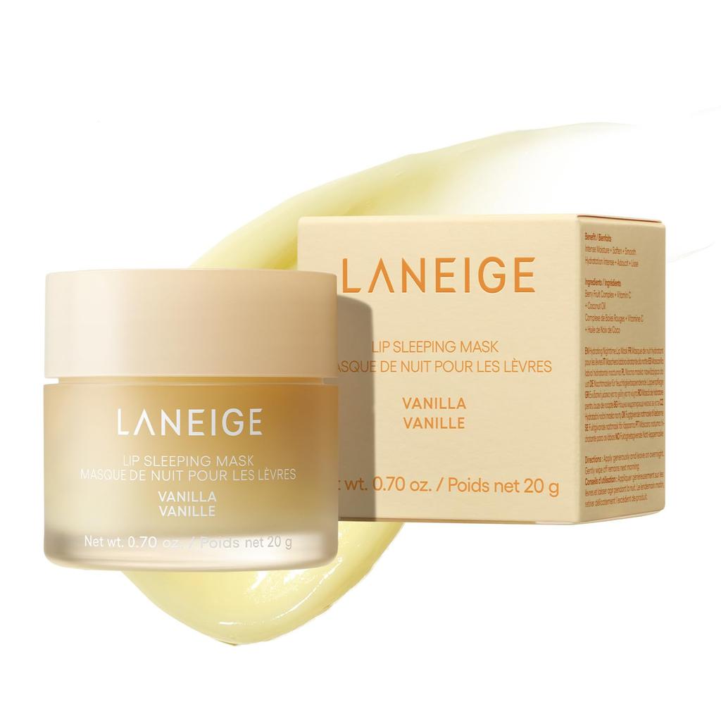 LANEIGE Lip Sleeping Mask [All 6 Types] 20g - Hydrating Lip Cream, Balm, Exfoliator & Mask from Korea