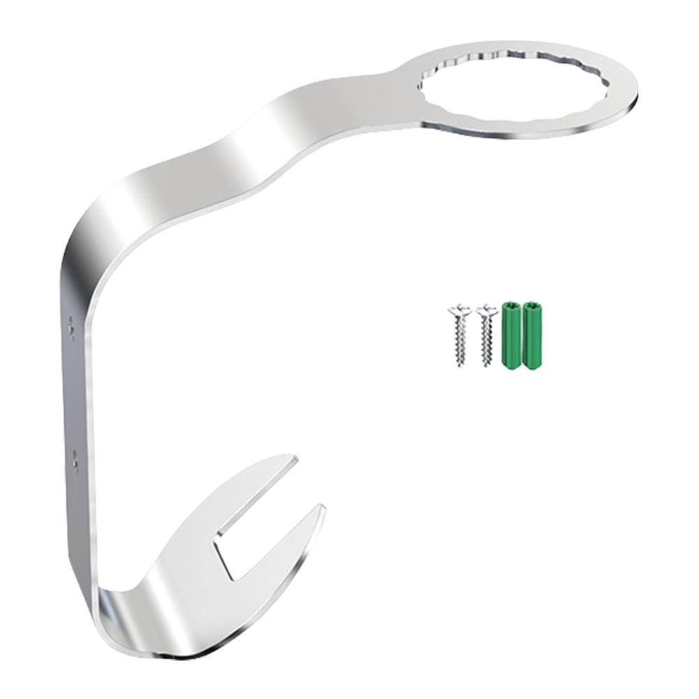 

Motorcycle Helmet Holder Wall Mount Helmet Hanger Multipurpose Hook Hanger for Motorcycle Bike Baseball Football Helmet серебряный