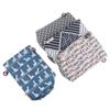 Modern Style Portable Bottle Cover Bags Floral Printing Cotton Linen Cup Bags