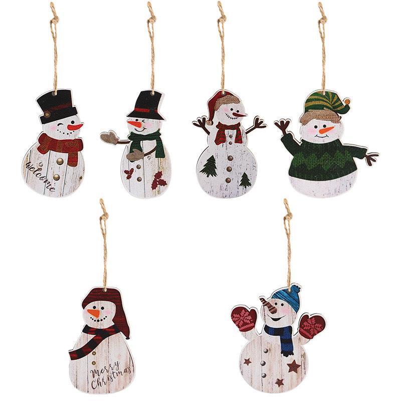Christmas Snowman Ornament - Children s Gift and Home Decoration