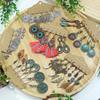 18 Pairs Drop Dangle Earrings Vintage Boho Trendy Zircon Funky Cheap Statement Earrings Set for Women Girls Gifts