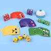 Kids Face Change Expression Puzzle Building Blocks Montessori Cube Table Game Toy Early Educational Toys for Boy S Children Gift