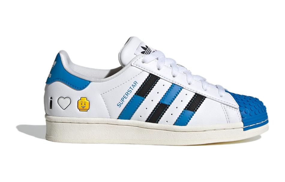 LEGO X Adidas Originals SUPERSTAR Cushioning Abrasion Resistant Cushioning, Wear Resistant Low Top IF2909