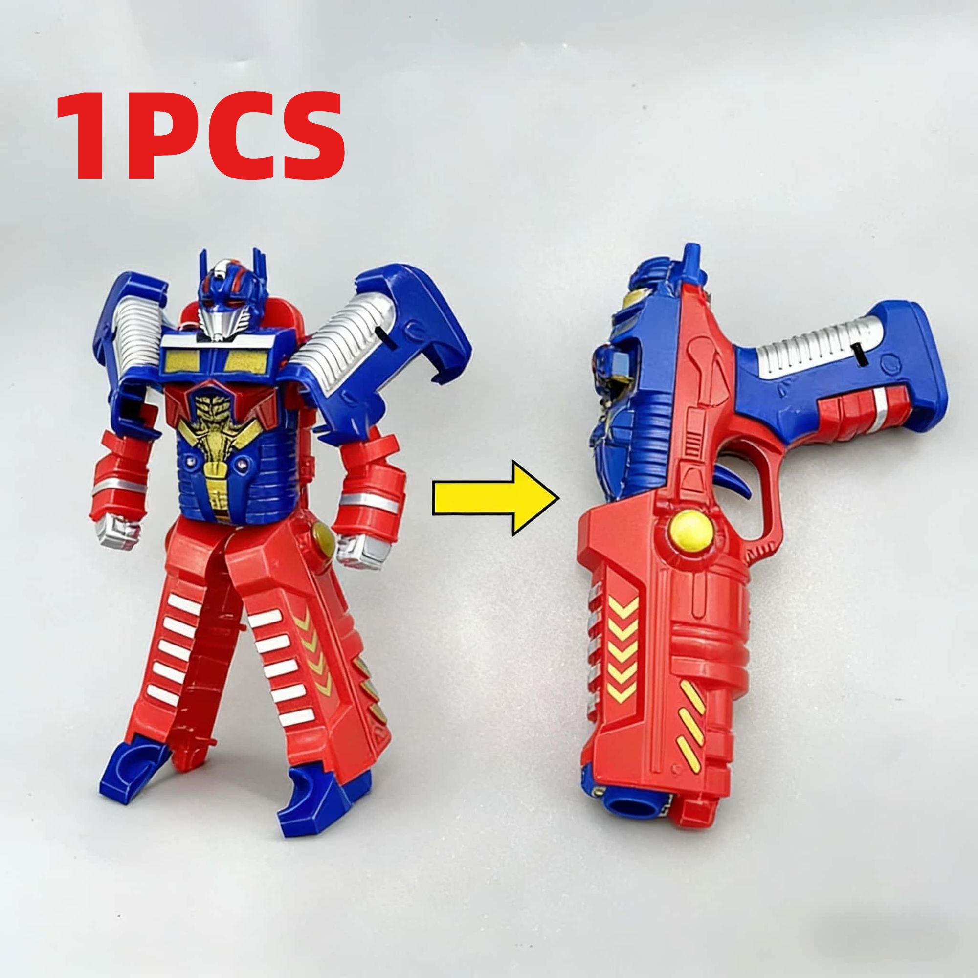 2026 Transforming Toy Optimus Prime Robot Sound and Light Transforming Gun The Best Gift for Boy s Birthday