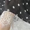 Modal Turban Head Scarf Polka Dot Print Long Turban Scarf Fashion Muslim Hijab Scarf  Women Ramadan