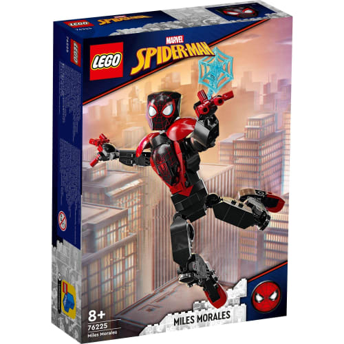LEGO Super Heroes Marvel Miles Morales Figure 76225 Toy Block Present Superhero American Comics Sentai Hero Boys Ages 8+