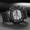 Outdoor multifunctional drop-resistant King Kong electronic men's and women's electronic watch, luminous sports, waterproof student electronic watch