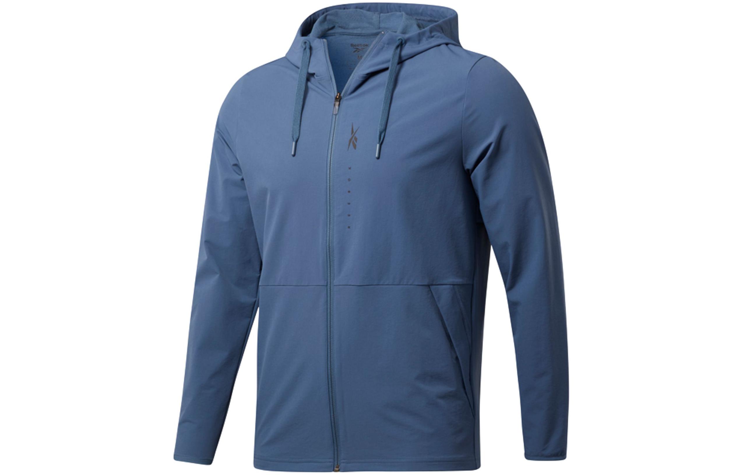 Reebok Ts Perf Fz Худи Куртки и Пальто Мужские Синий GN9272 XXL