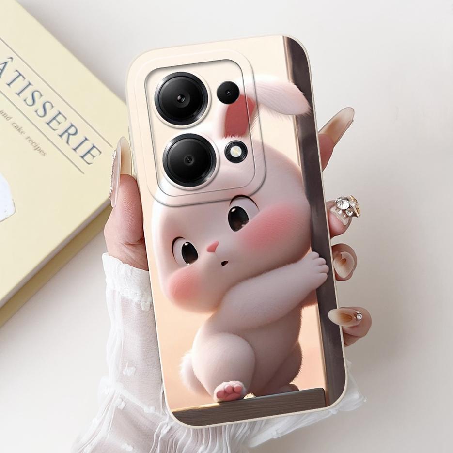 For Xiaomi Redmi Note 13 4G Case Note13 Pro Cute Fashion Candy Painted Cover Soft TPU Phone Case For Redmi Note 13 Pro Plus Bags