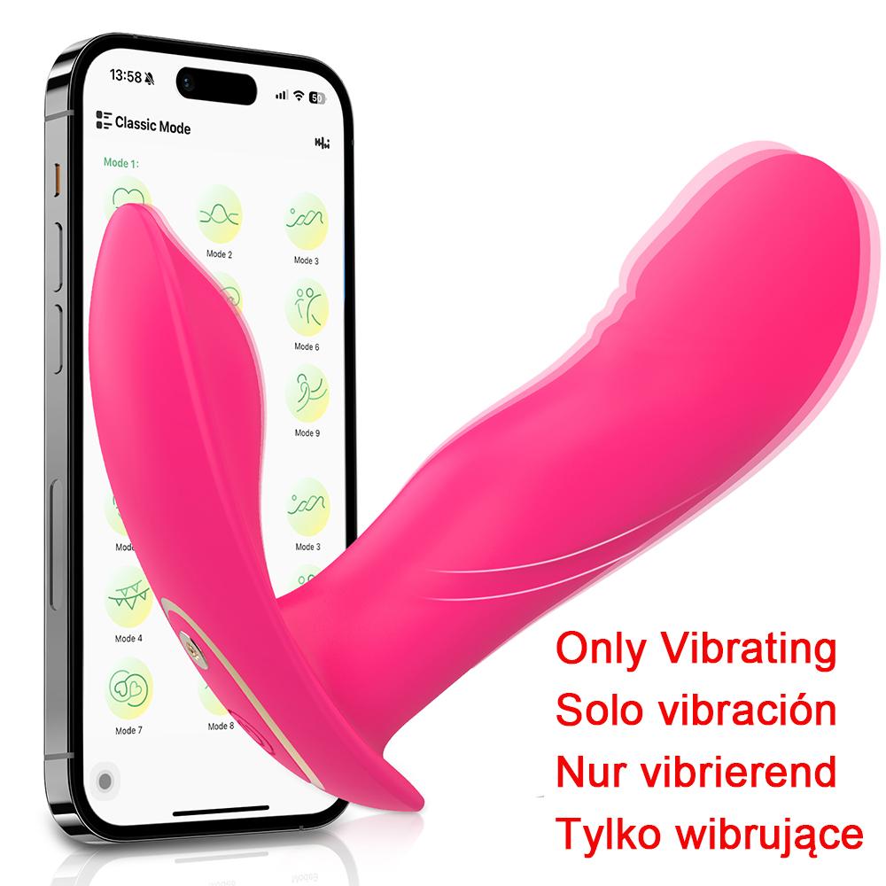 APP Control Thursting Panties Vibrator Wearable Vagina Vibrator for Women G-Spot Clitoris Female Masturbation Sex Toy for Women