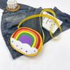 Rainbow Tiger Dinosaur Cartoon Pattern Children Shoulder Bag Girl Bag Crossbody