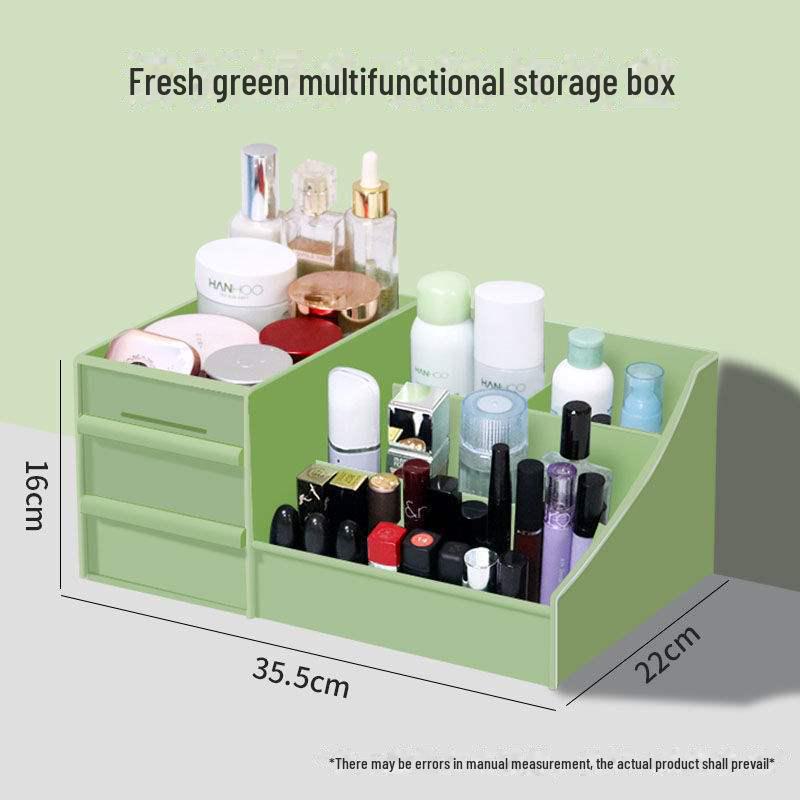 Large Capacity 3-Layer Transparent Art Tool & Pencil Storage Box