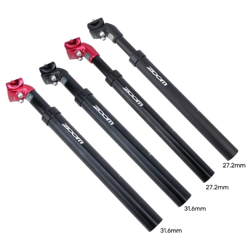 Suspension Seat-Post Adjustable Seatpost Bike Seatpost for E-Bike Mountain Bike Road Bike 27//31.6 X 350mm