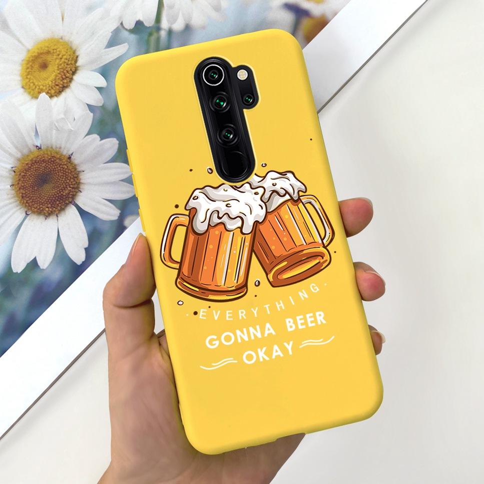 Für Xiaomi Redmi Note 8 Pro Hülle Mode Mädchen Weiche Silikon Rückseite Für Redmi Note 8Pro 8 pro Niedliche Cartoon Handyhülle Fundas