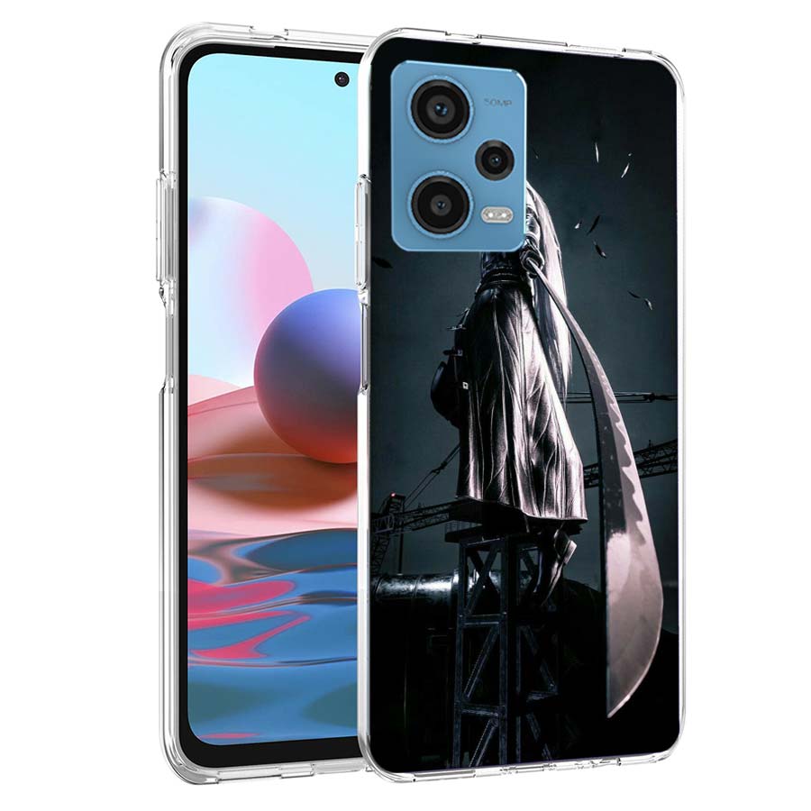 Anime FINAL FANTASY 7 BloodyBeni Phone Case For Redmi Note 13 12 14 15 Pro Plus 13R 11 11T 11E 11S 10 Pro 10S 9 9S Cover Cell Cl