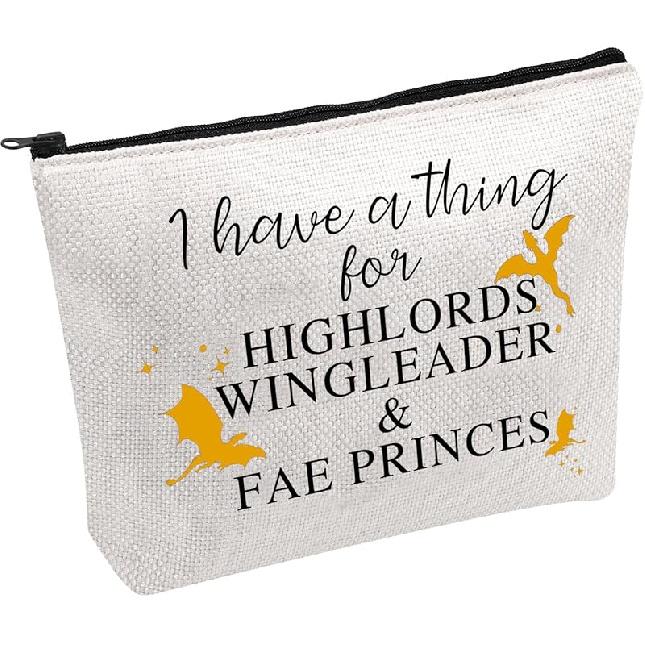 Четвертое Крыло УДЖМ Мерч Фэнтези Книга Романтическое Фэнтези Драконы Всадник Косметичка Любитель Драконов Подарки Читатель СДЖМ Подарок (ВысокородныеЛидерКрыла) HighlordsWingleader